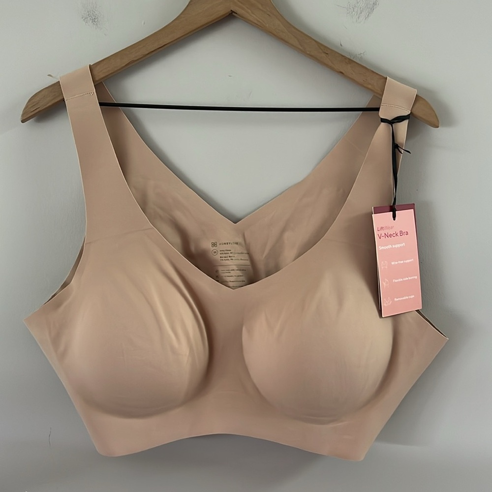 Honeylove LiftWear V-Neck Bra - Picture 8 of 10